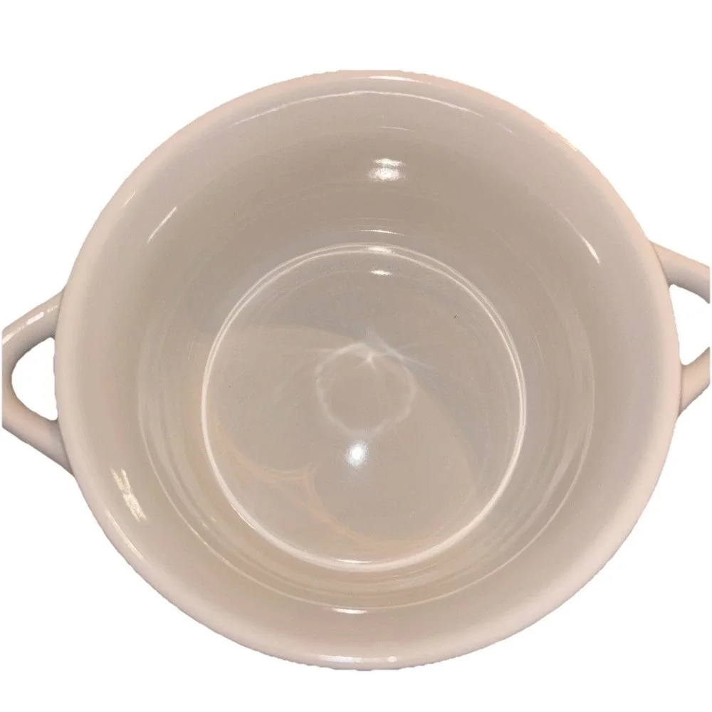 The Pioneer Woman Lace Round Ceramic Casserole Baking Dish‎ w Lid 1 QT